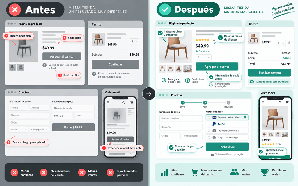 Tienda online no vende: 7 errores críticos y cómo solucionarlos 2 Tienda Online No Vende